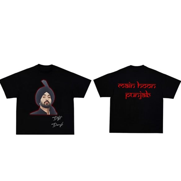 Diljit Dosanjh Main Hoon Punjab T-Shirt